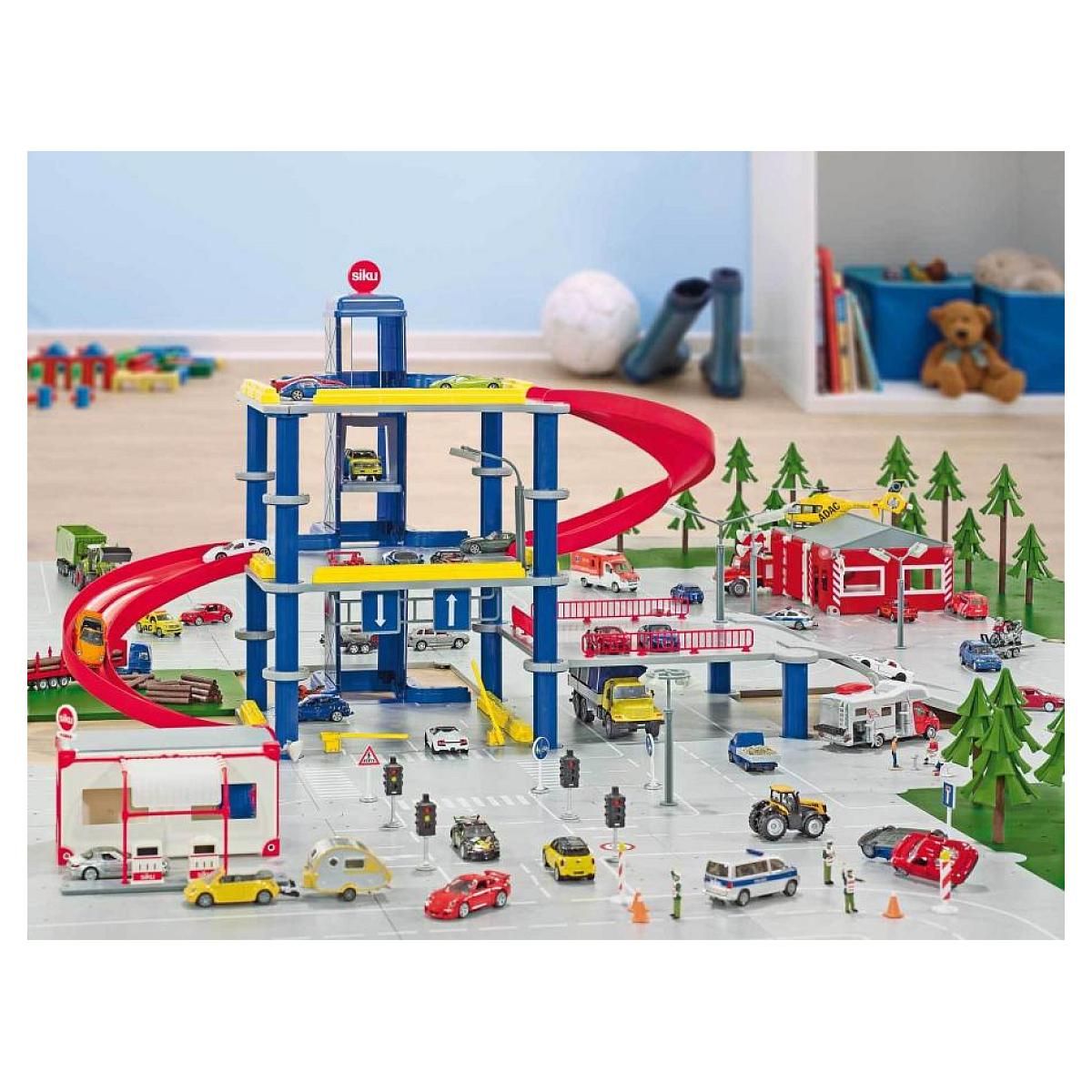 Siku Garage parking avec toboggans -