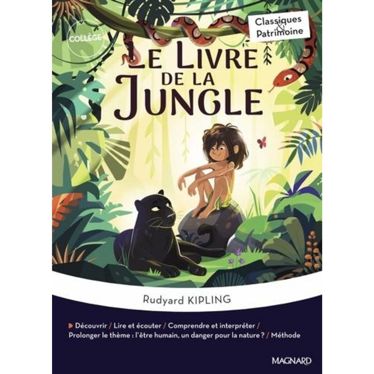 LE LIVRE DE LA JUNGLE, Kipling Rudyard