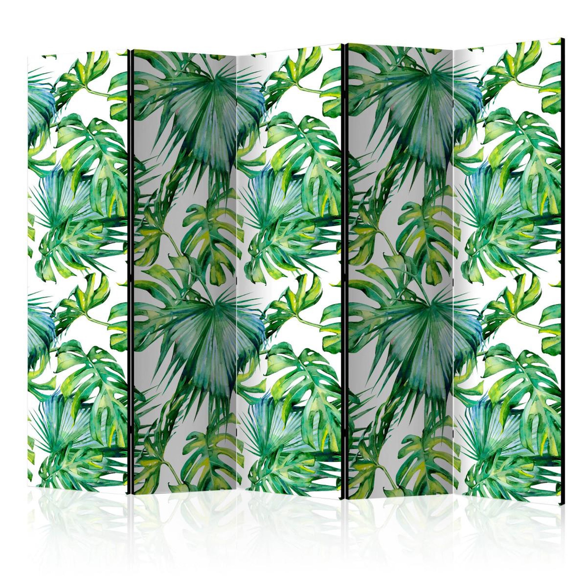 Paris Prix Paravent 5 volets  jungle leaves  172x225cm