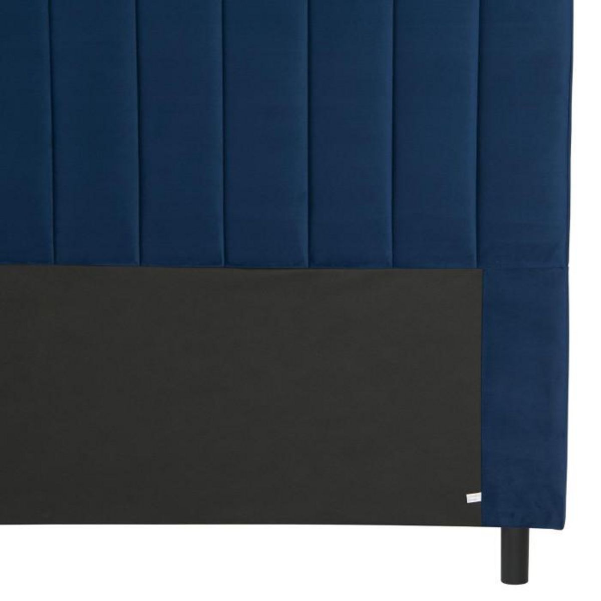Paris Prix Tête de Lit en Velours Design  Kenty  160cm Bleu