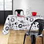 Voir la diapositive 3 : Paris Prix Nappe Imprimé  Kitchen  150x240cm Blanc & Noir