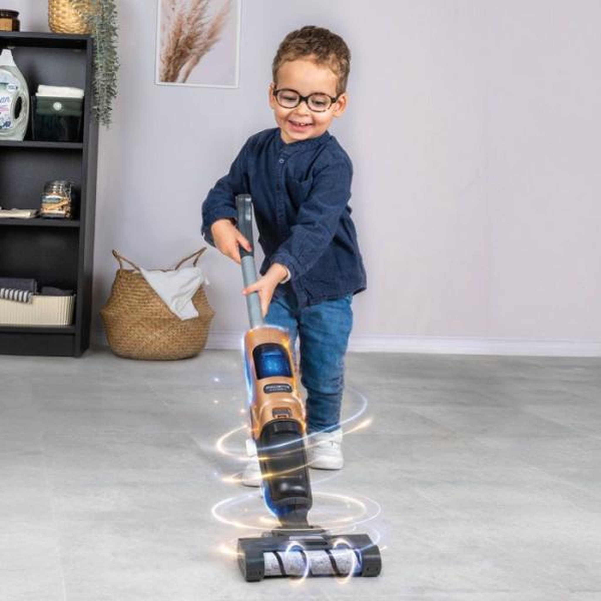 Voir la diapositive 3 : SMOBY Smoby - Rowenta X-Clean 4 Aspirateur Laveur - Des 3 ans - Fabriqué en France