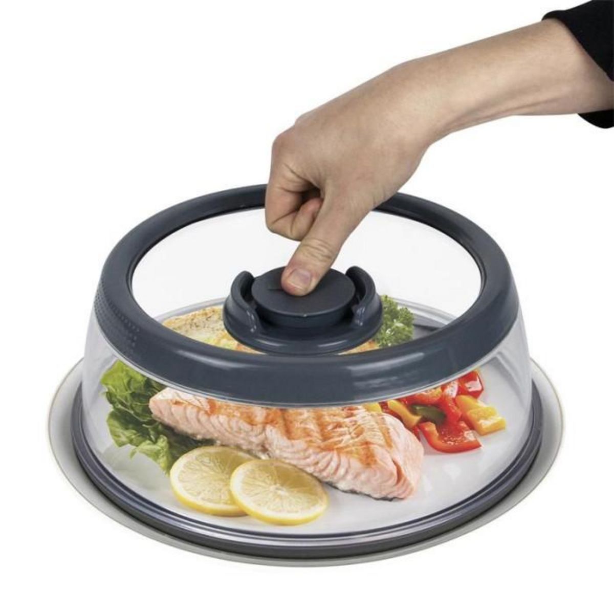 Paris Prix Cloche Fraîcheur  Vide d'Air  25cm Gris