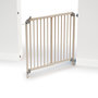 Voir la diapositive 2 : WEBABY Barrière de sécurité bébé extensible en bois LOKEE