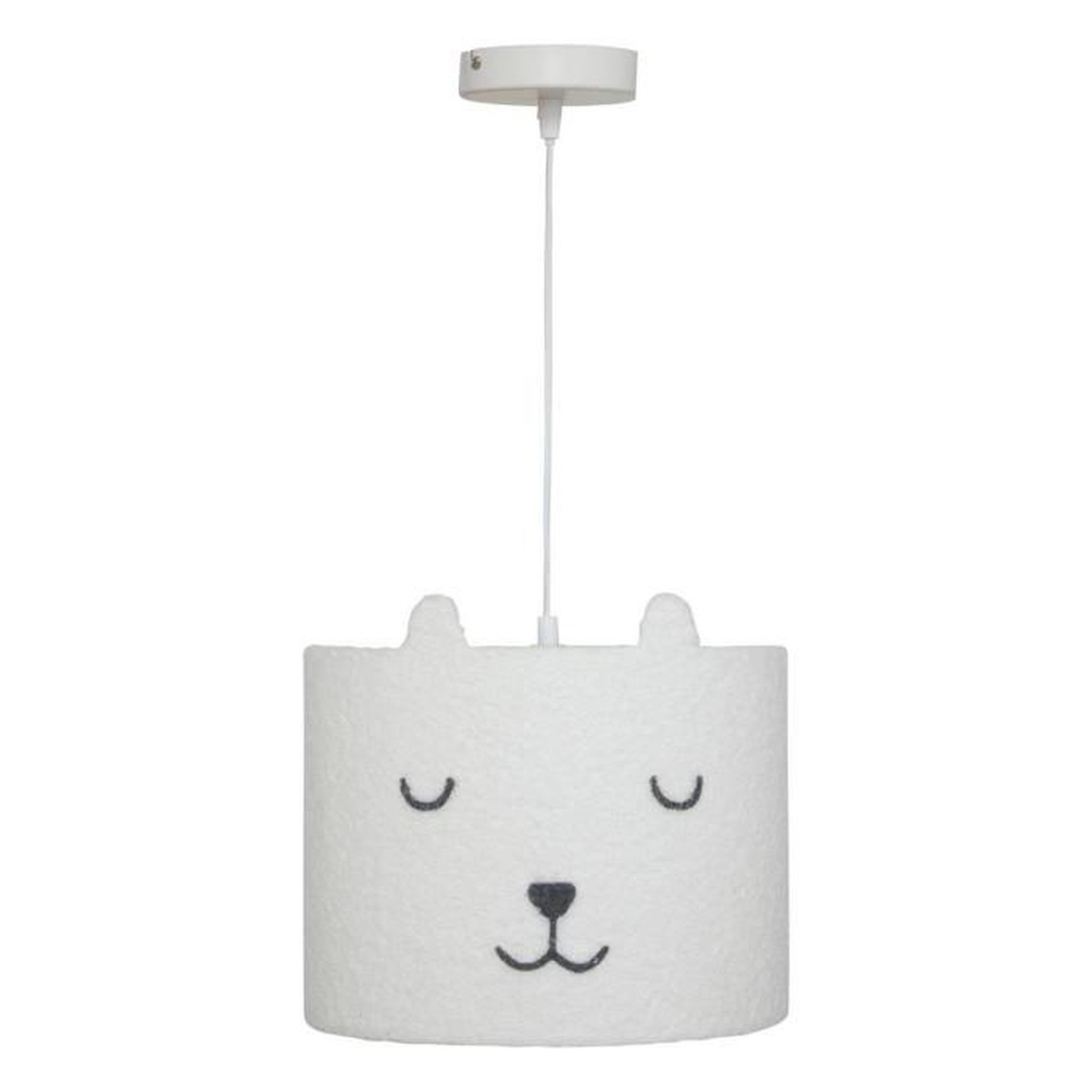 Atmosphera Kids Lampe Suspension Enfant  Toxey  28cm Blanc