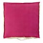 Voir la diapositive 3 : Paris Prix Coussin de Sol Jute  Belita  45x45cm Framboise