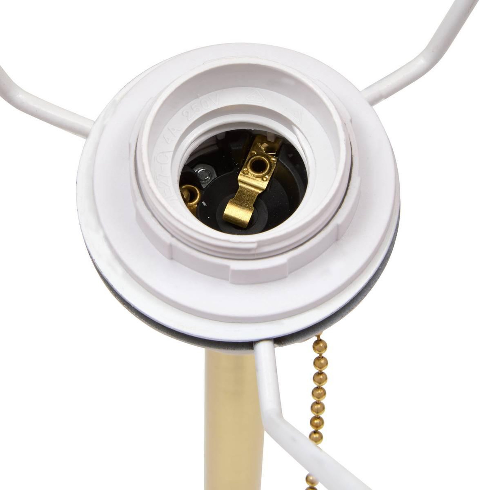 Voir la diapositive 4 : ATMOSPHERA Lampadaire à Tirette  Flore  150cm Doré