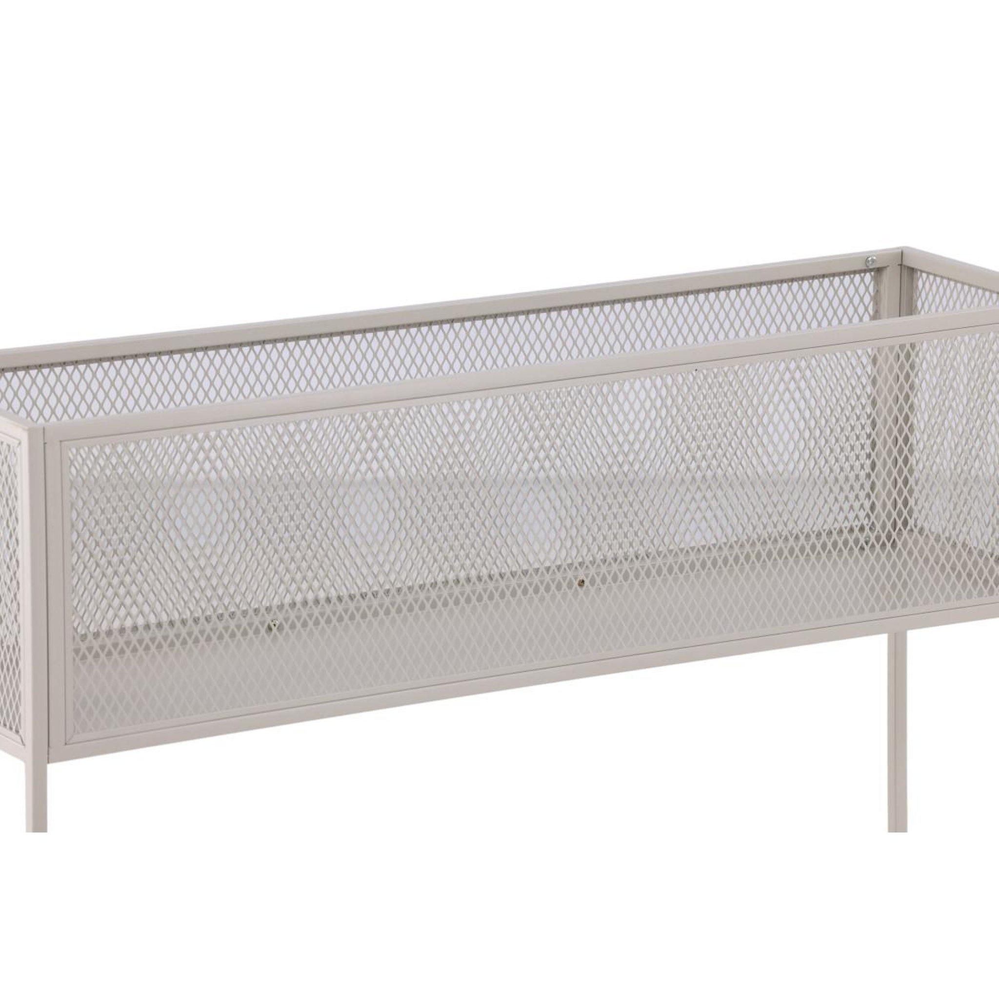 Voir la diapositive 6 : Paris Prix Console design en métal  netz  110cm beige