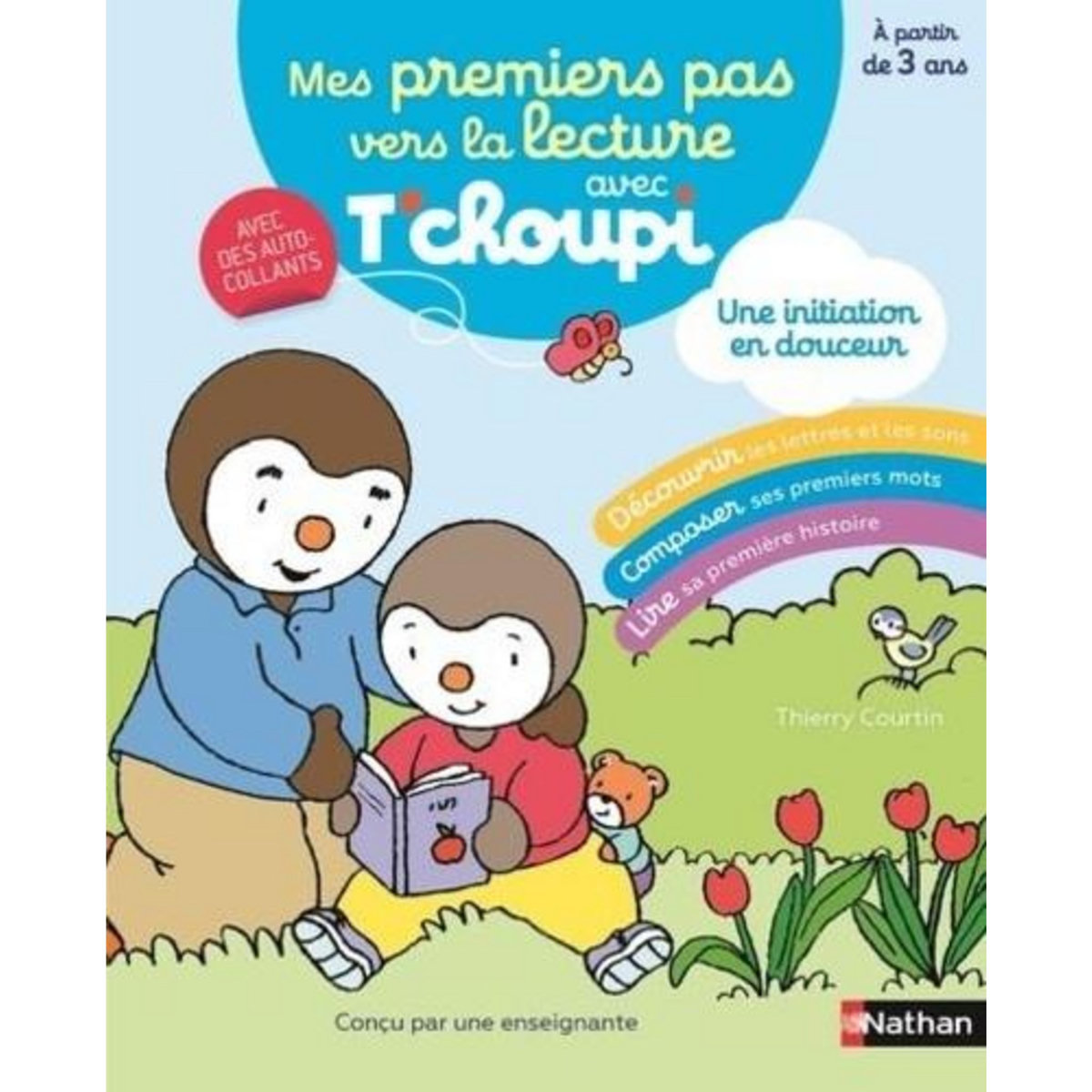 MES PREMIERS PAS VERS LA LECTURE AVEC T'CHOUPI. A PARTIR DE 3 ANS, Pous Séverine de