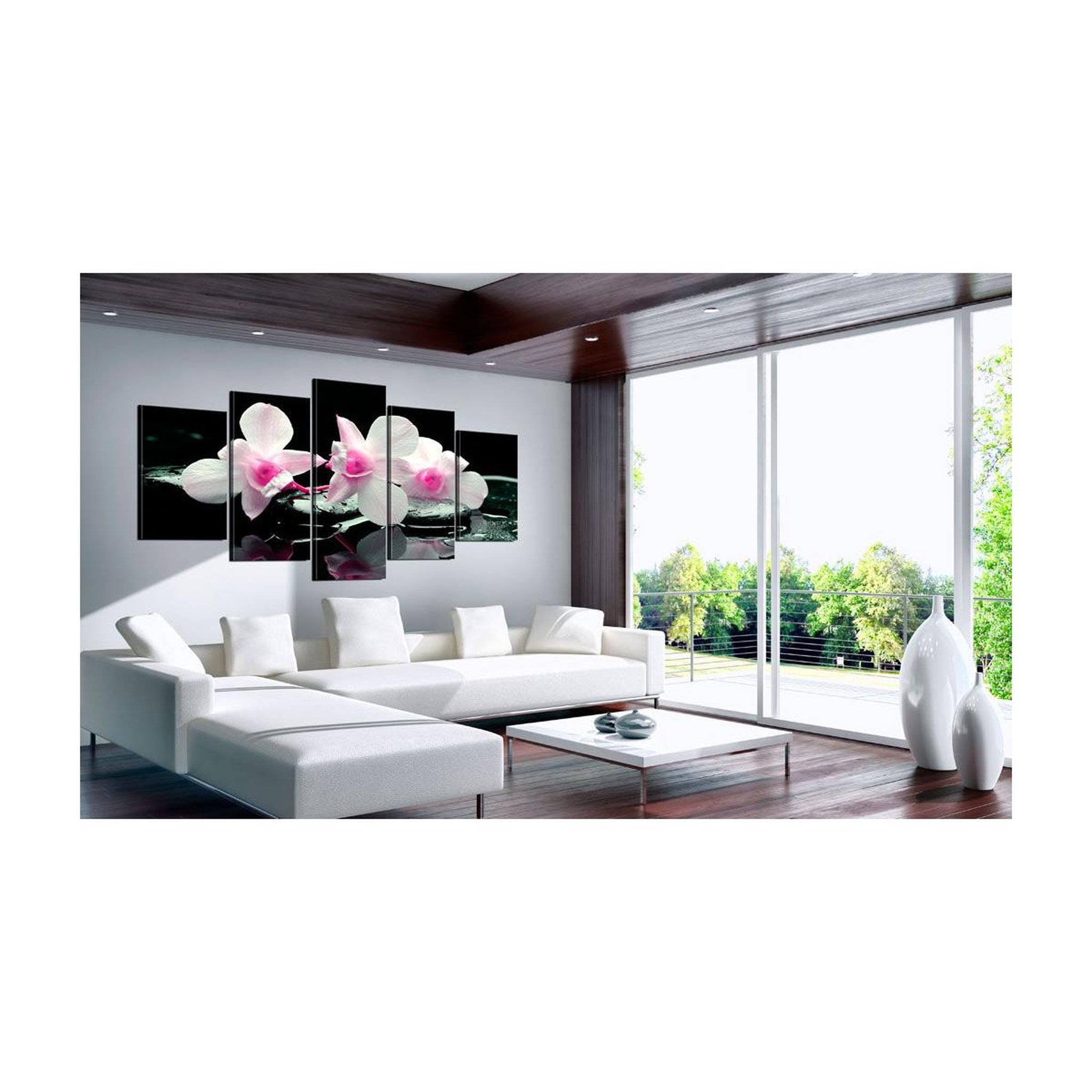 Voir la diapositive 2 : Paris Prix Tableau imprimé  rest of orchids