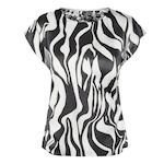 Vero Moda T Shirt Blanc/ Femme Vero Moda Merle Sl. Coloris disponibles : Noir