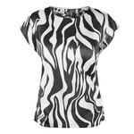 Vero Moda T Shirt Blanc/ Femme Vero Moda Merle Sl. Coloris disponibles : Noir