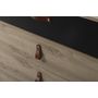 Voir la diapositive 6 : Chiffonnier 4 tiroirs L44xH87xP41cm MARCUS