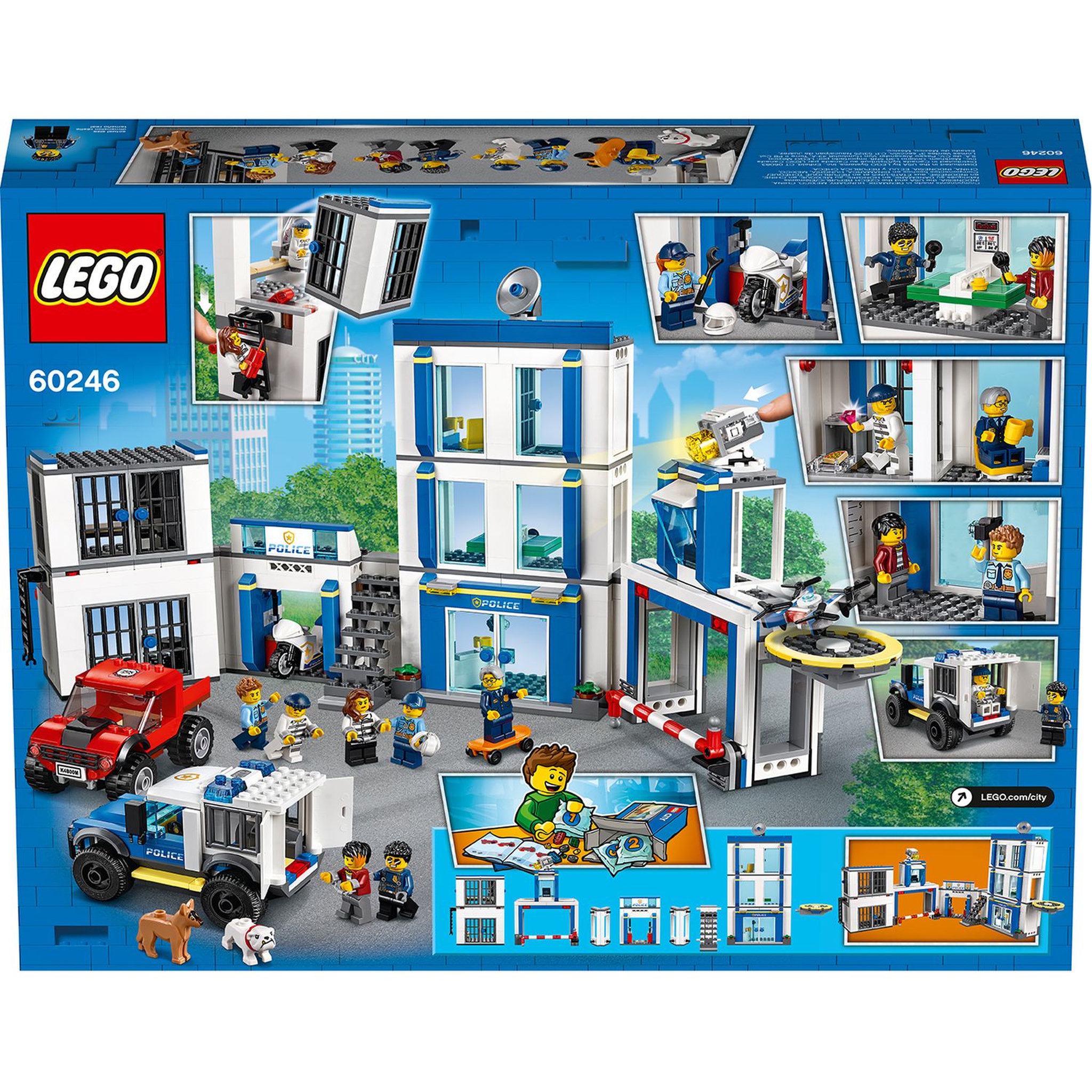 Voir la diapositive 3 : LEGO City 60246 - Le Commissariat de Police
