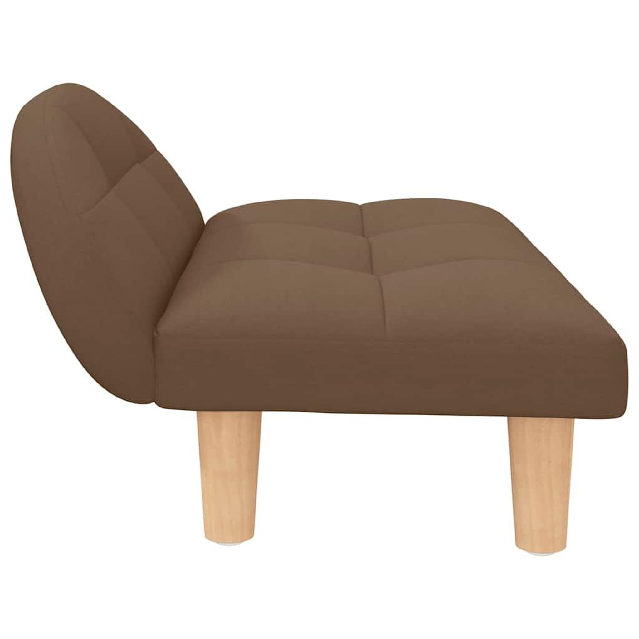 Voir la diapositive 4 : VIDAXL Lit pour chien marron 70x52x30 cm tissu