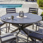 Voir la diapositive 2 : Paris Prix Table de jardin Extensible  Pelosa  145-199cm Gris Anthracite
