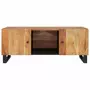 VIDAXL Table basse 100x54x40 cm bois d'acacia solide et d'ingenierie