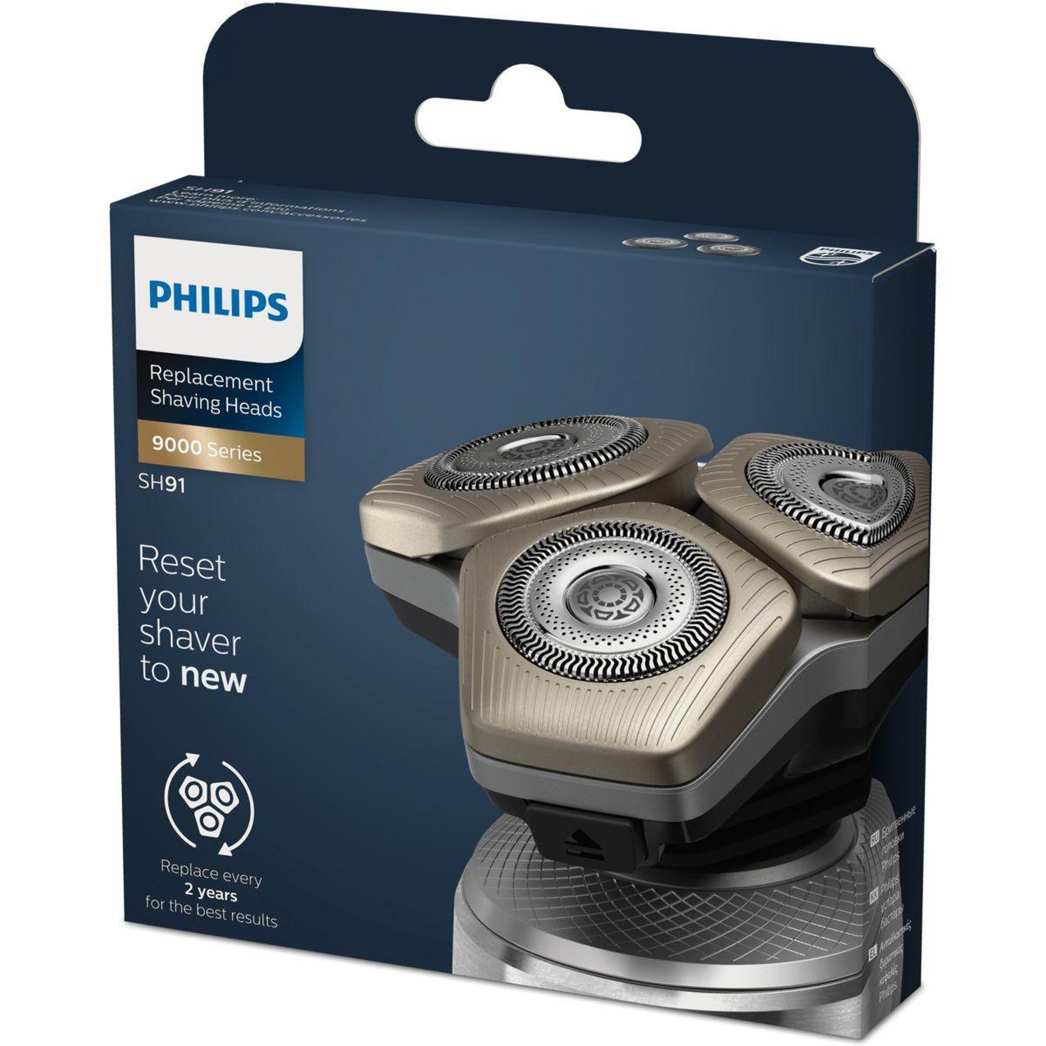 Voir la diapositive 2 : Philips Tête de rasoir SH91/50