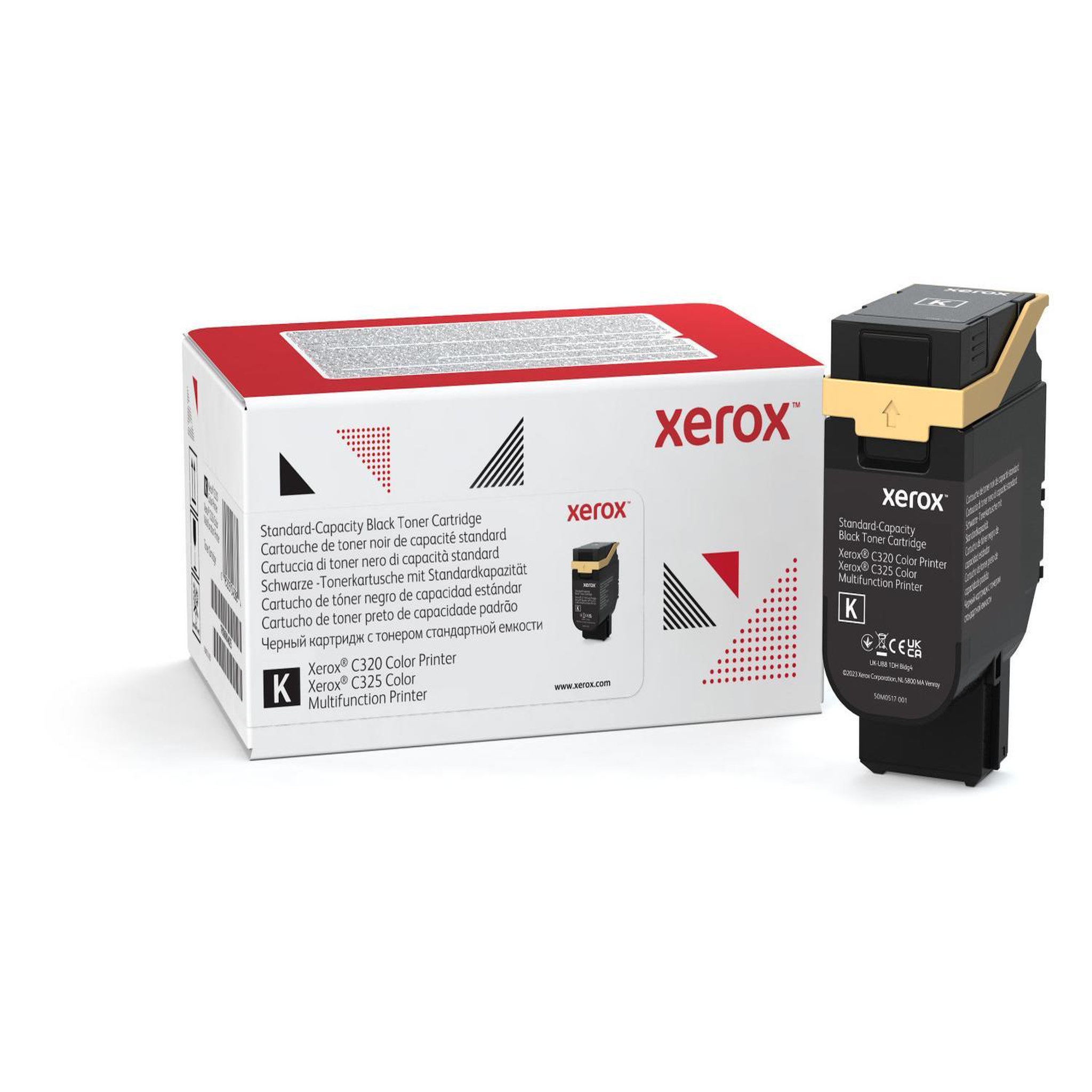 Voir la diapositive 2 : Xerox Cartouche de toner noir Xerox C320/C325