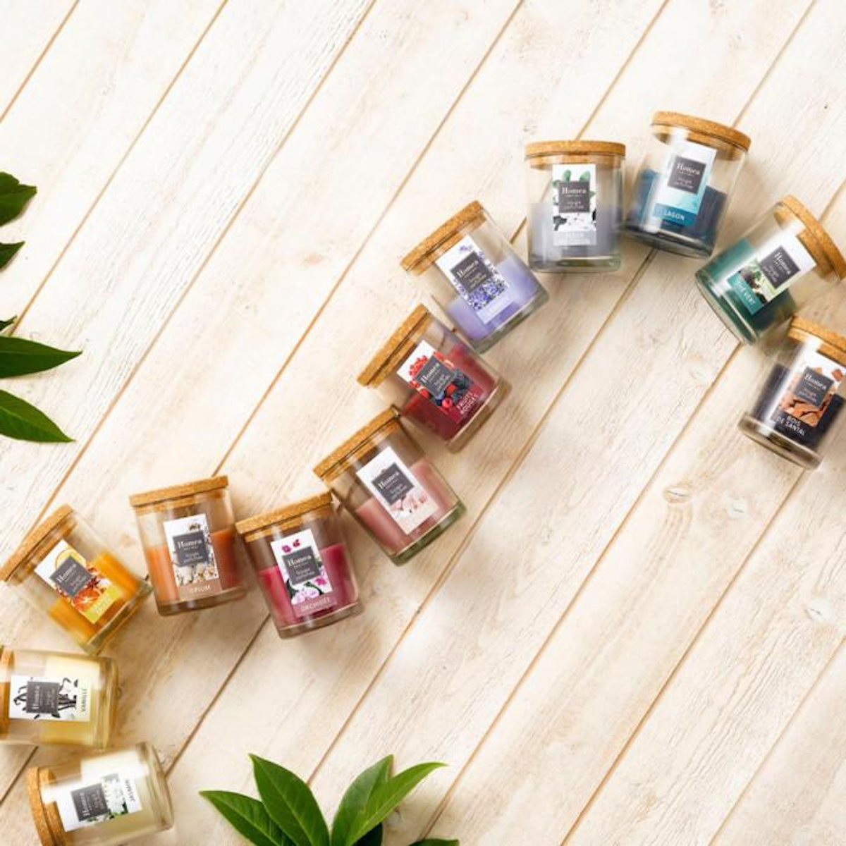 Paris Prix Bougie Verrine Parfumée  Essentiel II  8cm Opium