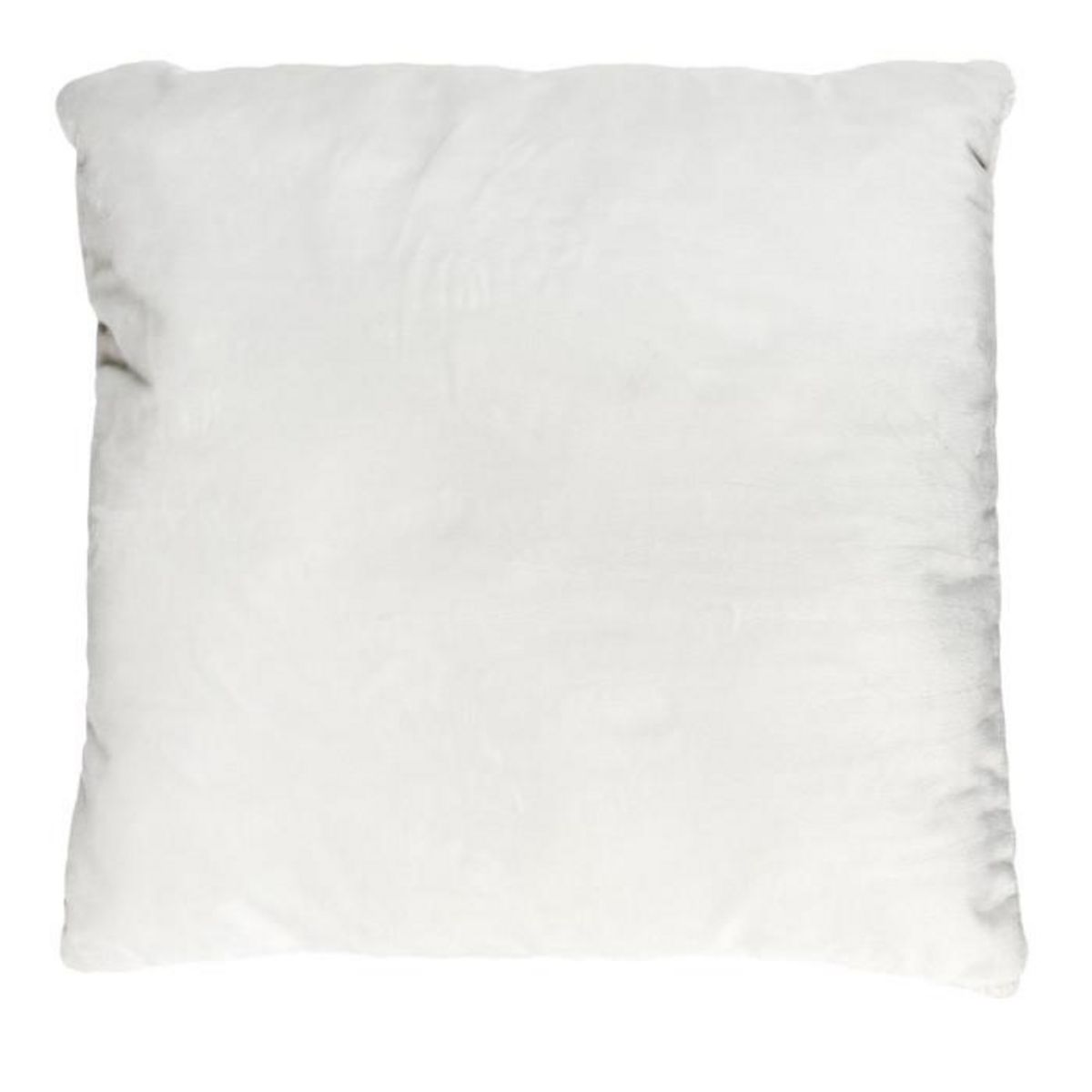 Paris Prix Coussin Déco Chevron  Crush  40x40cm Blanc