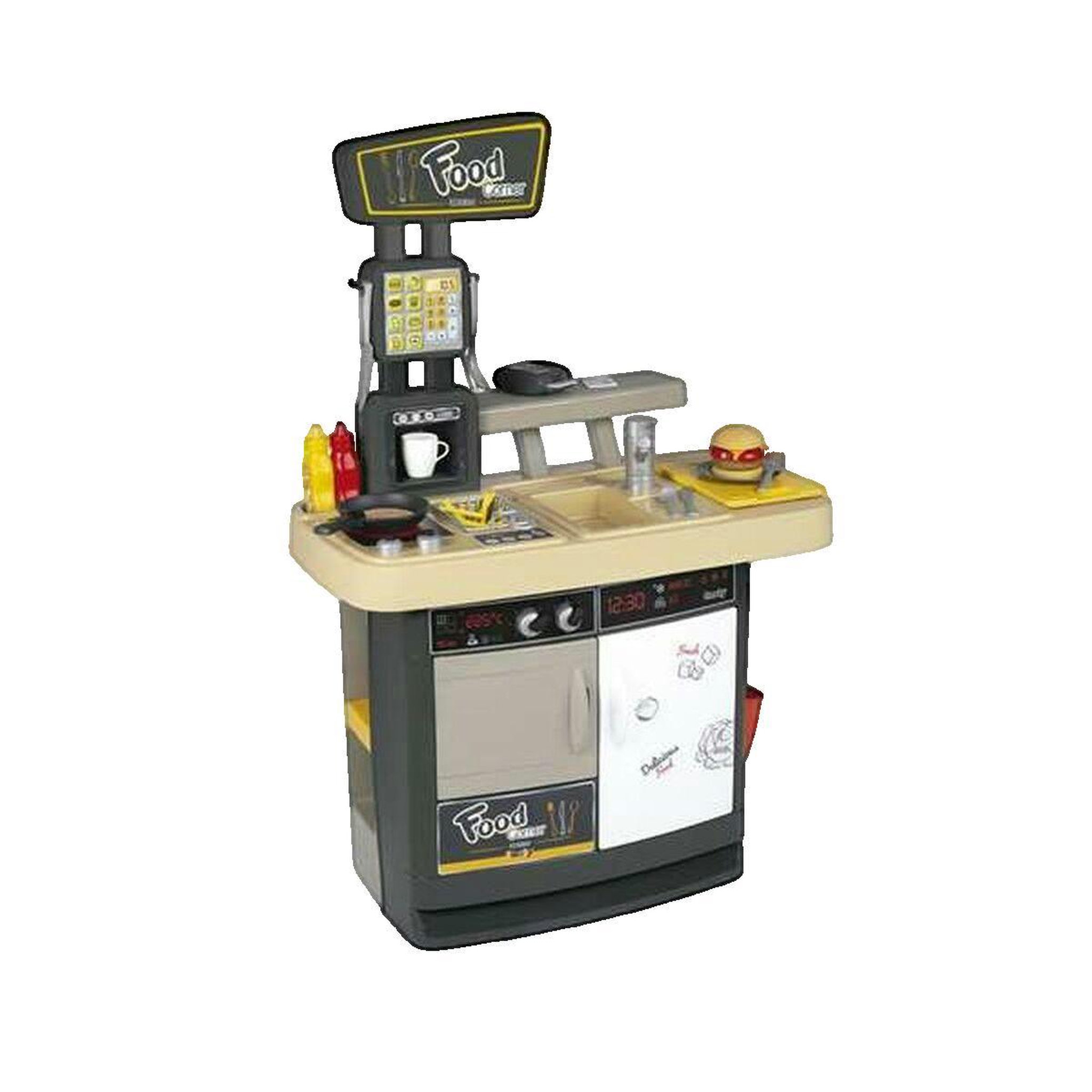 Voir la diapositive 1 : SMOBY Jouet d'imitation Smoby Cuisine Food Corner Restaurant multicolore