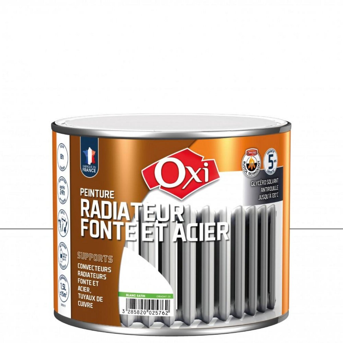 CENTRALE BRICO Peinture Ox' OXYTOL, Blanc, 1.5 l