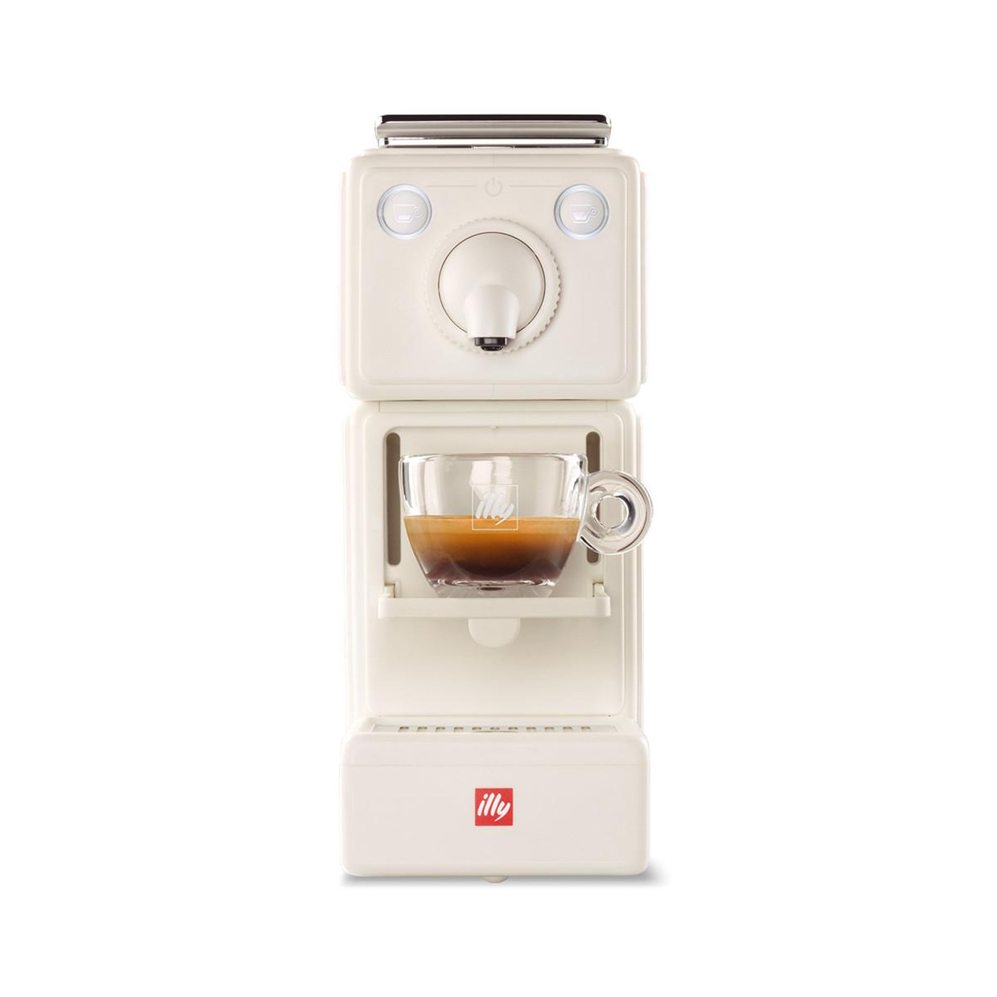 Voir la diapositive 2 : Illy Machine à café à capsules illy X3 semi-automatique blanc