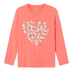 NAME IT T-shirt Manches Longues Orange Fille Name it Fnjafa. Coloris disponibles : Orange