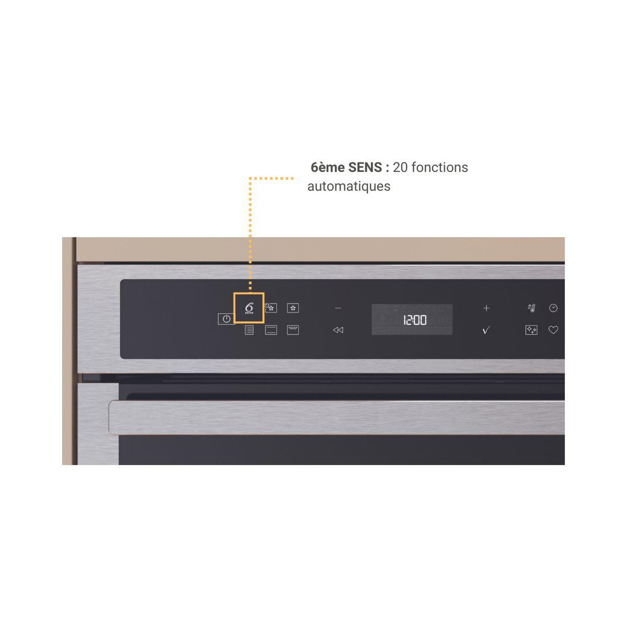 Voir la diapositive 5 : Whirlpool Four encastrable fonction vapeur AKZ9S8271IX SteamSense