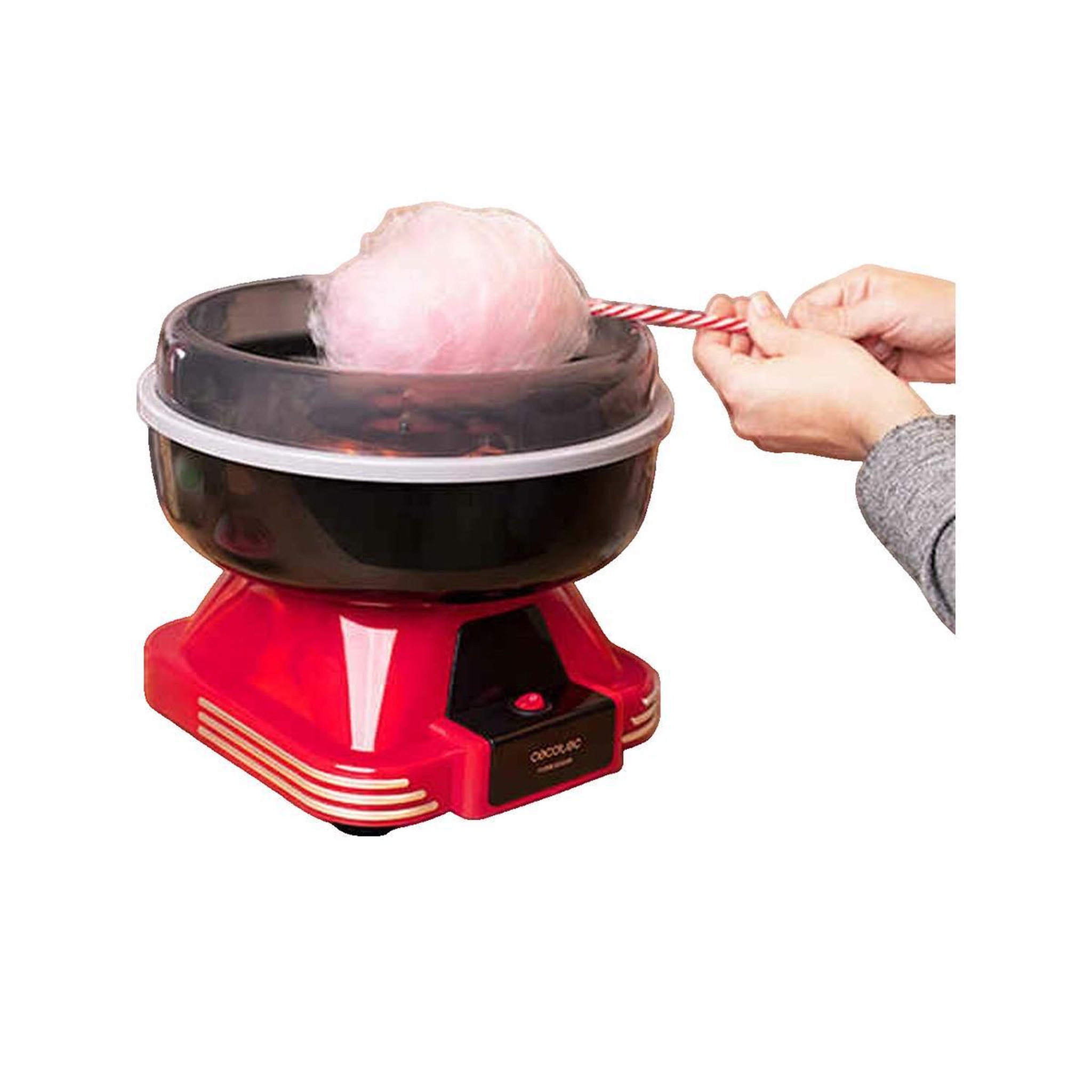 Voir la diapositive 2 : CECOTEC Machine à barbe à papa Cecotec 500 W Rouge Rétro