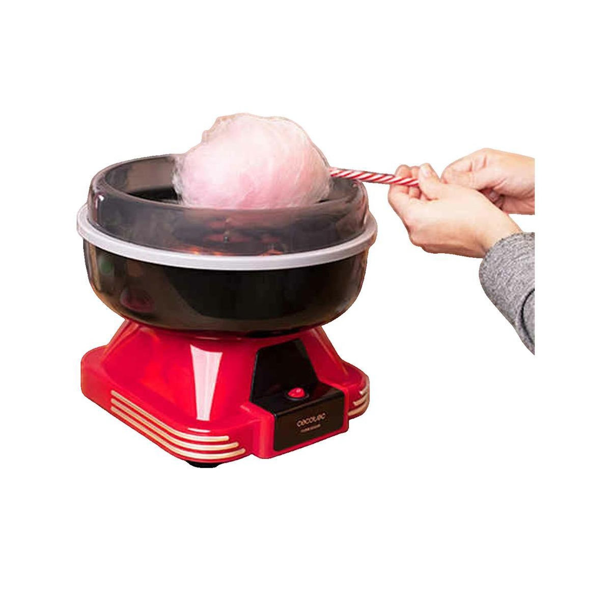 CECOTEC Machine à barbe à papa Cecotec 500 W Rouge Rétro