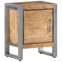 Voir la diapositive 1 : VIDAXL Table de chevet 40x30x50 cm Bois de manguier brut