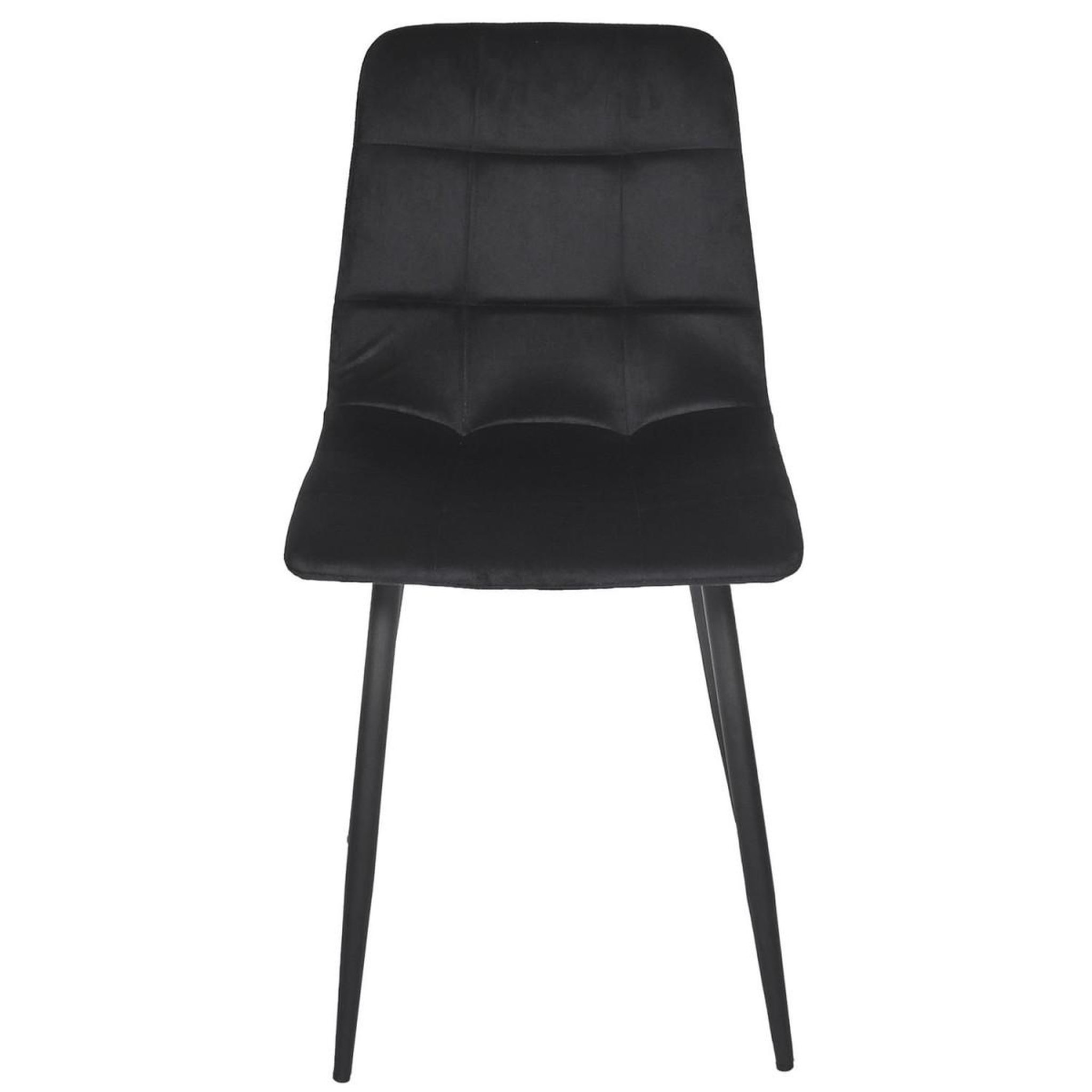 Voir la diapositive 3 : The Home Deco Factory Lot de 4 chaises  mateo  88cm noir