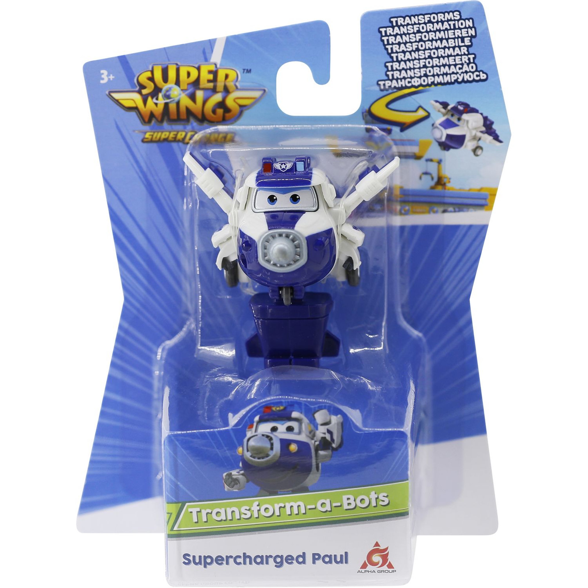 Voir la diapositive 3 : Auldey Super Wings - Figurine Transform-a-Bots Saison 4 & 5