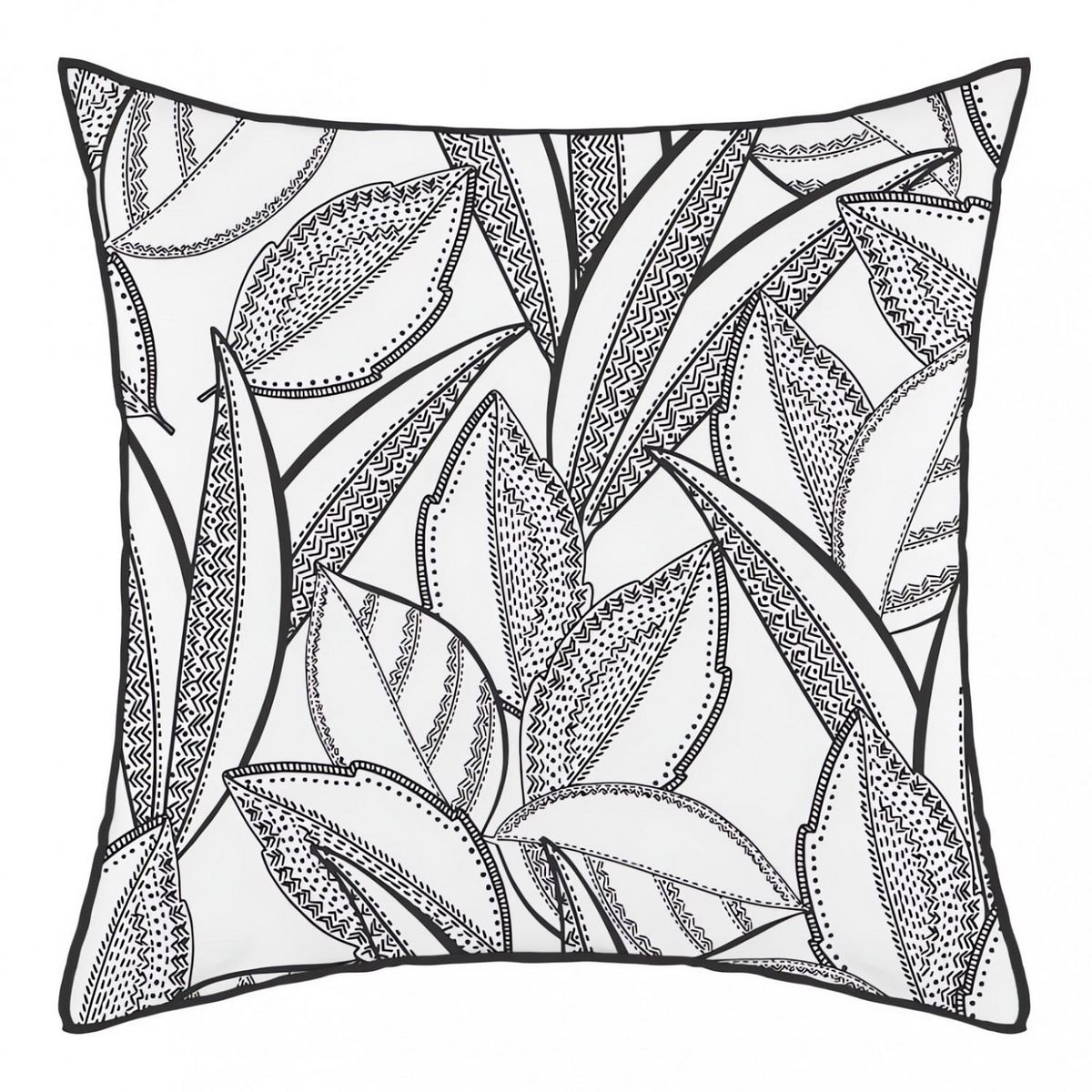 SOLEIL D'OCRE Coussin déco pur coton 40x40 cm TOGO, par Soleil d'ocre