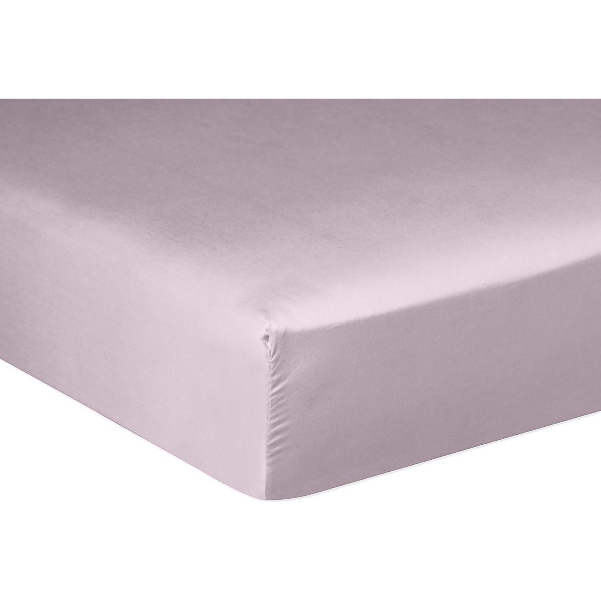 BATON ROUGE Drap housse 100% satin de coton 105 fils