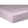 Voir la diapositive 1 : BATON ROUGE Drap housse 100% satin de coton 105 fils