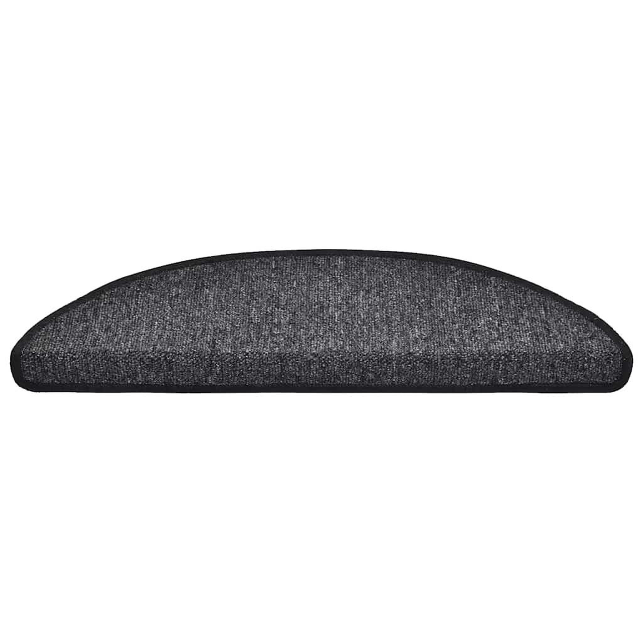 Voir la diapositive 3 : VIDAXL Tapis d'escalier 20 pcs anthracite 56x17x3 cm