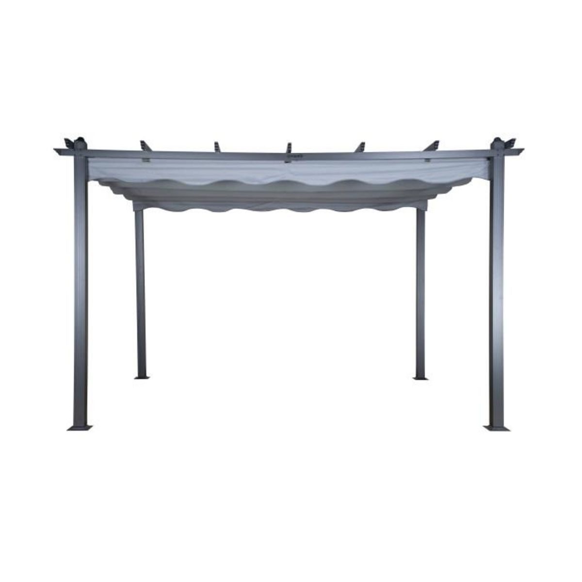 Paris Prix Pergola Avec Toit  Lazio  395cm Gris