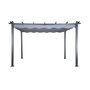 Voir la diapositive 4 : Paris Prix Pergola Avec Toit  Lazio  395cm Gris