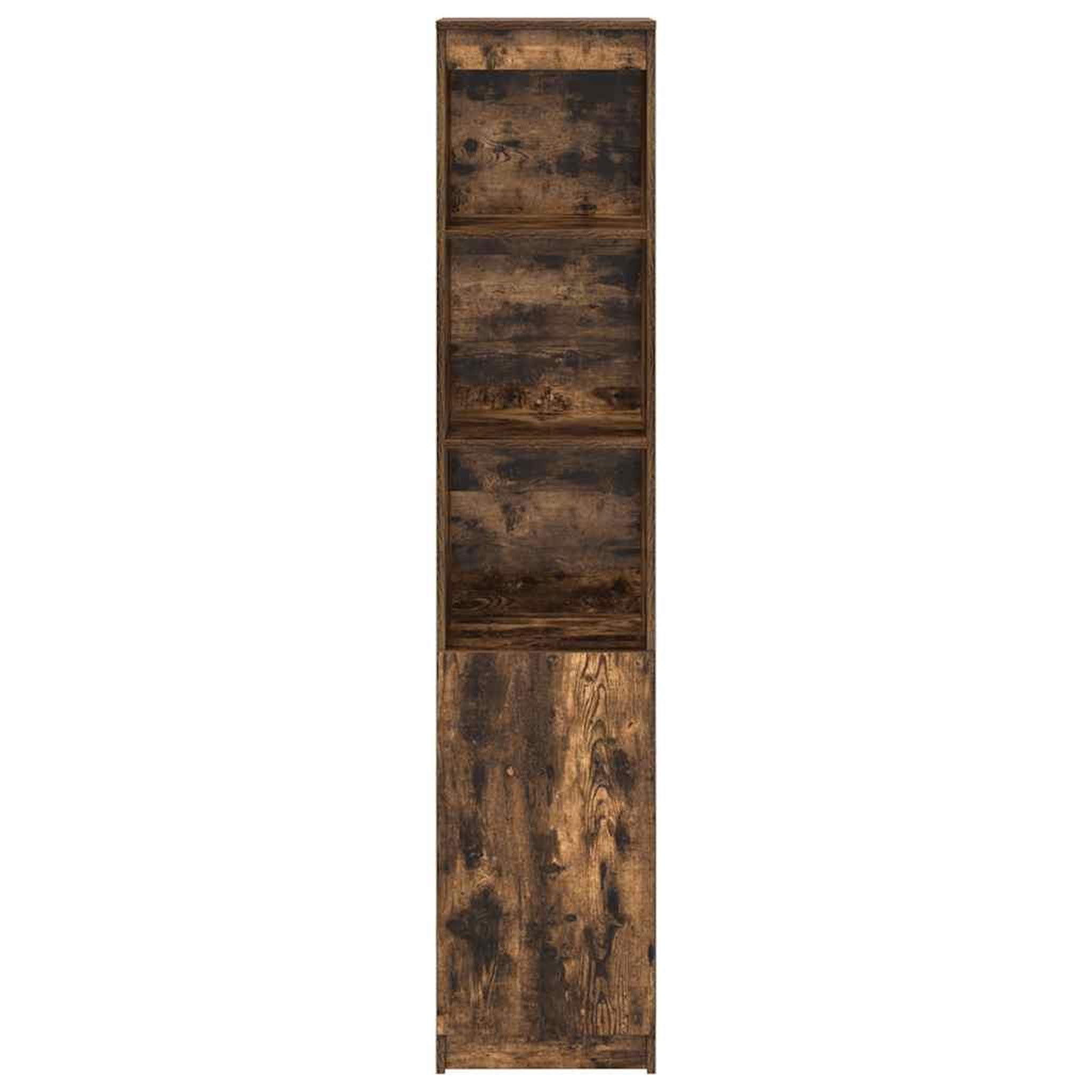 Voir la diapositive 5 : VIDAXL Buffet haut chene fume 37,5x35x180 cm bois d'ingenierie