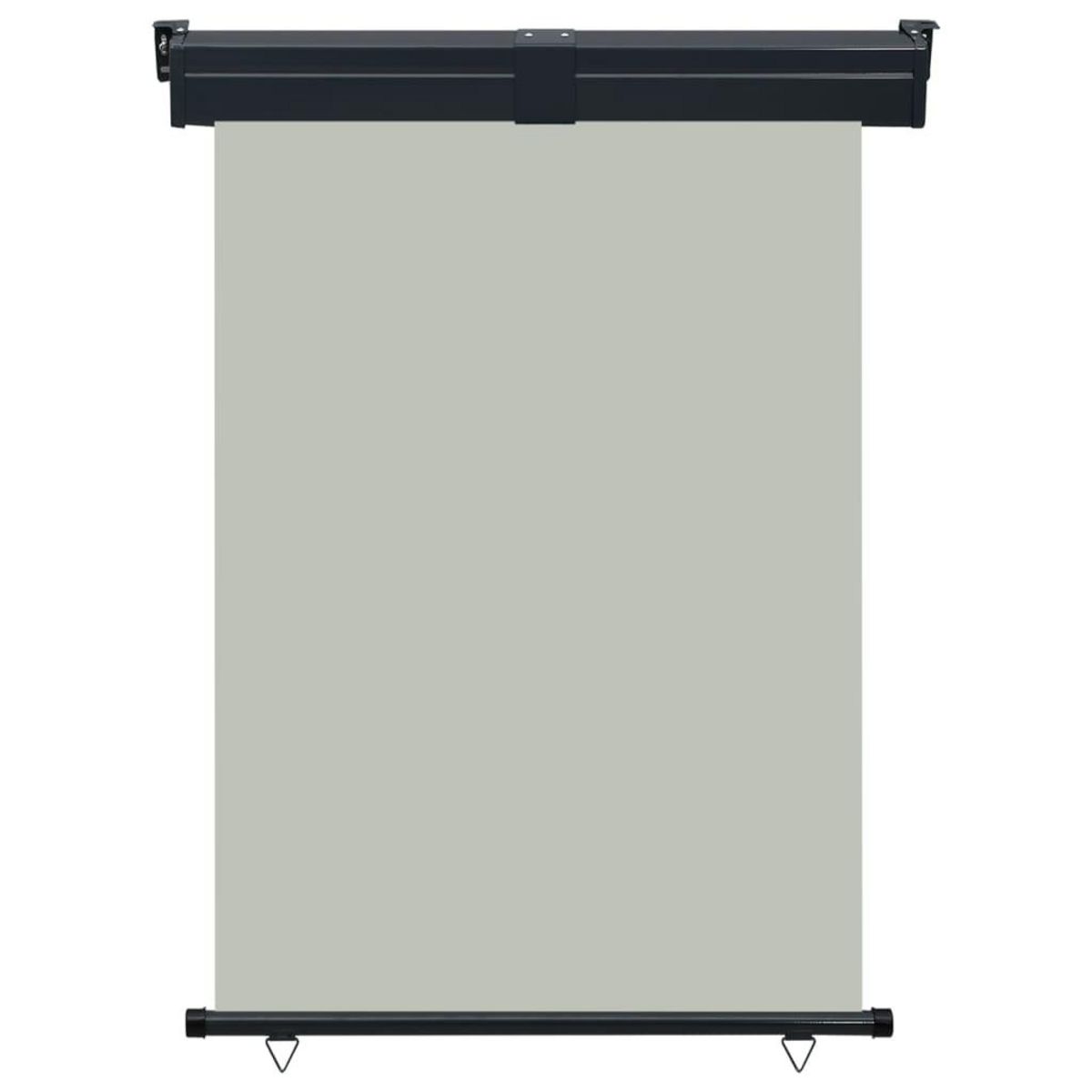 VIDAXL Auvent lateral de balcon 125x250 cm Gris