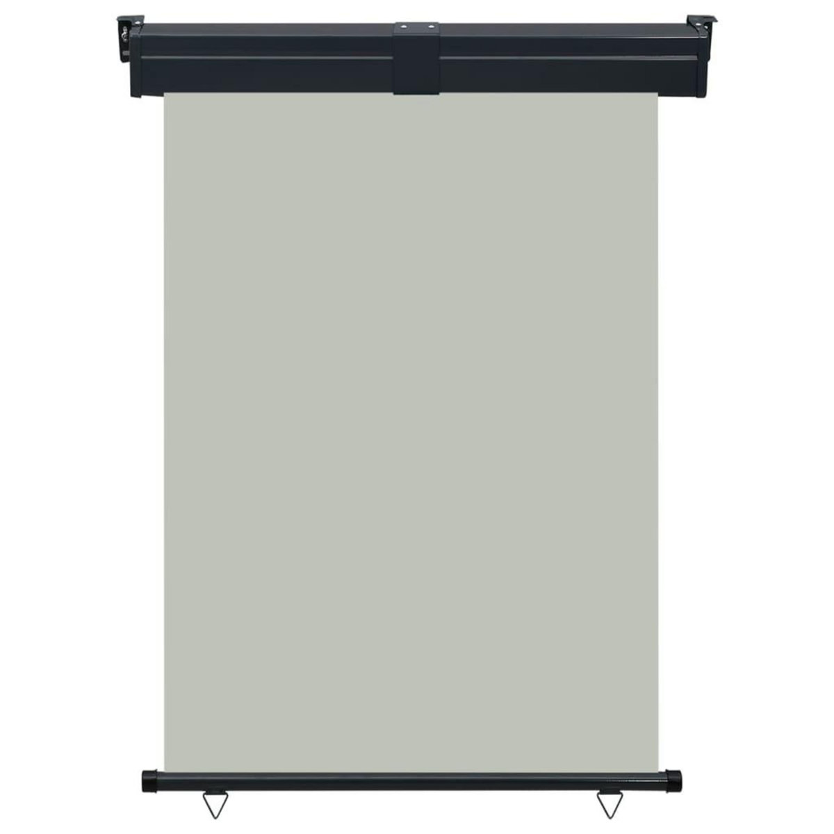 VIDAXL Auvent lateral de balcon 125x250 cm Gris