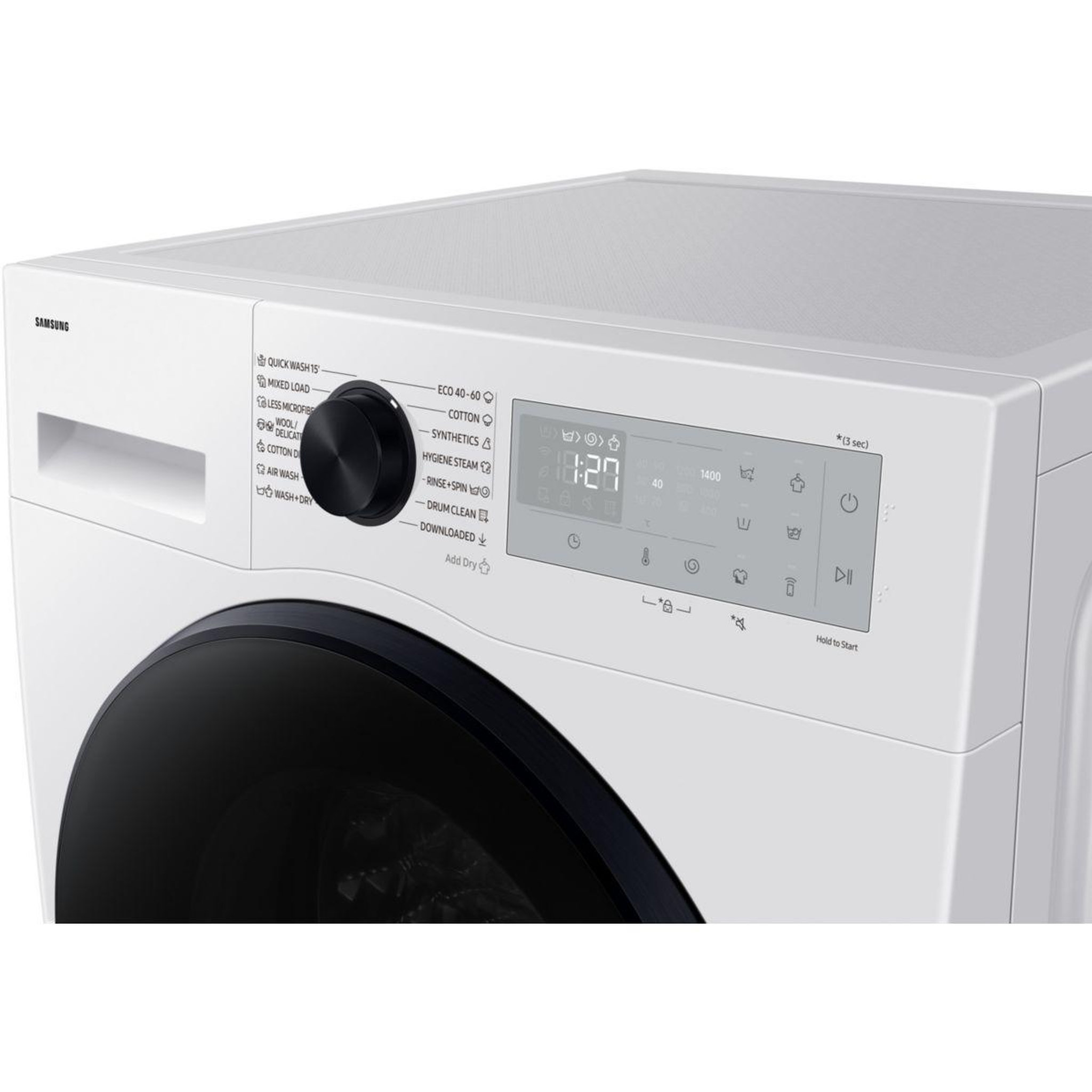 Voir la diapositive 4 : Samsung Lave linge séchant hublot wd11dg5b15bh
