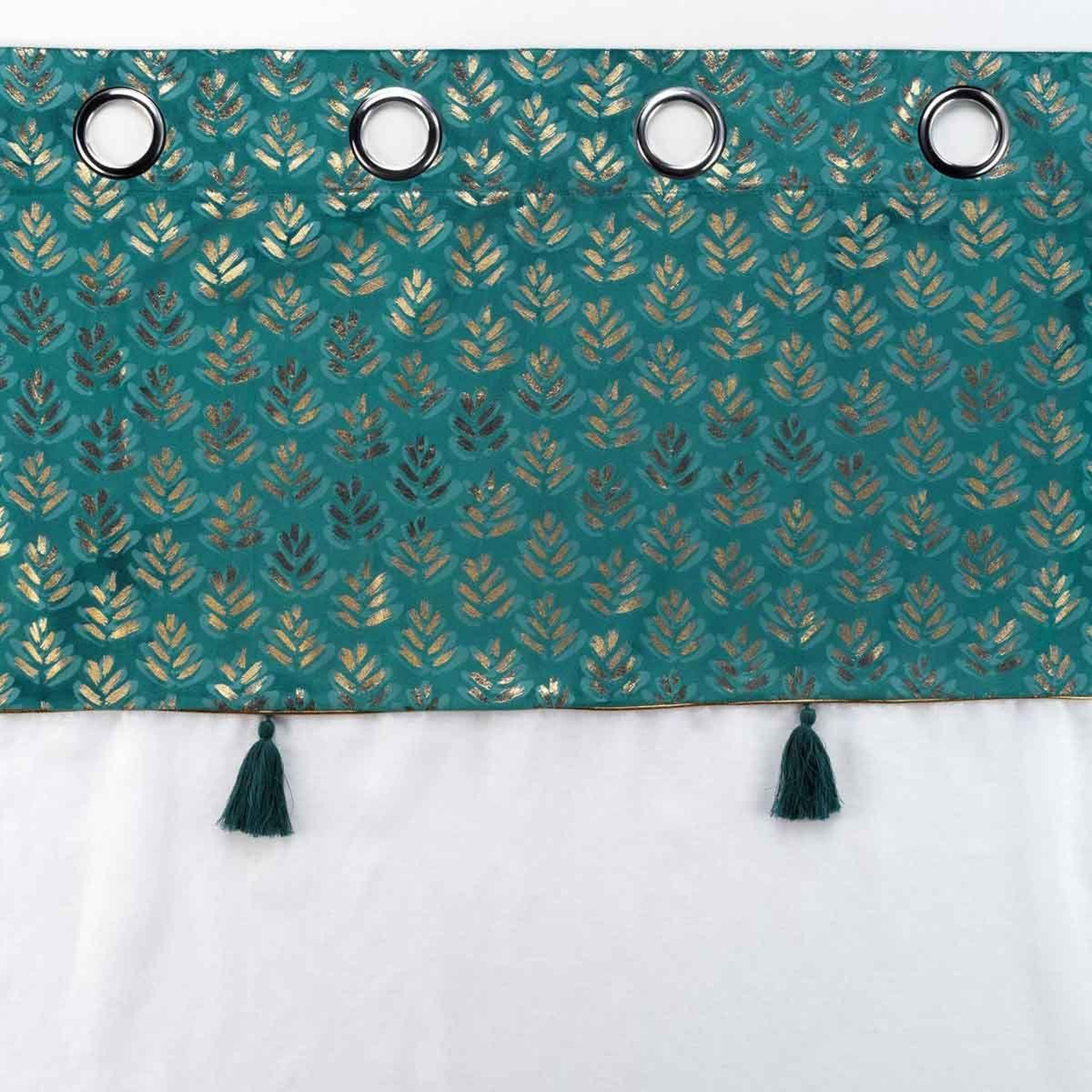 Voir la diapositive 3 : Douceur d'Intérieur Rideau voilage à œillets  evie  140x280cm bleu