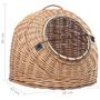 Voir la diapositive 6 : VIDAXL Cage de transport pour chats 50x42x40 cm Saule naturel