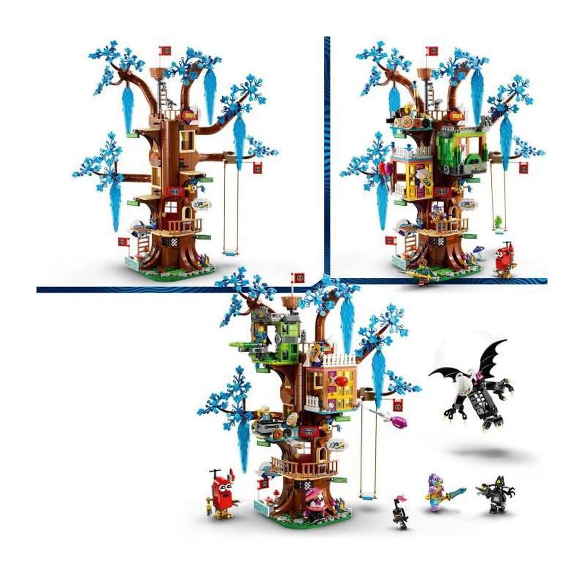 Voir la diapositive 3 : LEGO LEGO DREAMZzz 71461 La Cabane Fantastique dans l'Arbre, Jouet, avec Minifigurines Mateo et Izzie