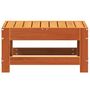 Voir la diapositive 4 : VIDAXL Repose-pied de jardin cire marron 62x30x32 cm bois pin massif