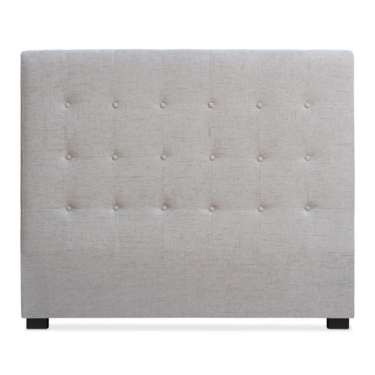 Paris Prix Tête de Lit Capitonnée en Tissu  Amor  140cm Beige